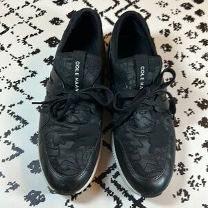 COLE HAAN Women’s Shoes - Lace Up Sneakers - Black - US Size 8 B - GUC